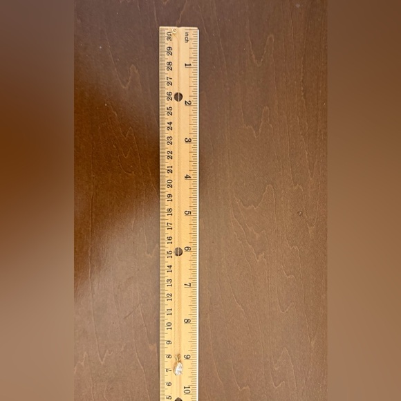 14kt solid gold twisted Singapore rope chain necklace with pear cut pendant - Picture 6 of 8